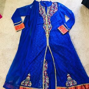 New net 3 piece maxi outfit